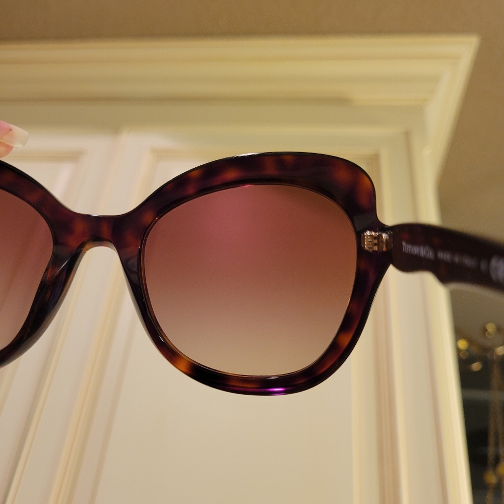 Tiffany & Co Paper Flower Sunglasses TF4154 00B - Picture 12 of 15